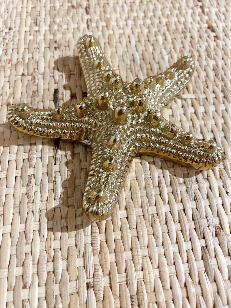 brass bottle opener starfish