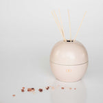 pink ceramic orb diffuser set