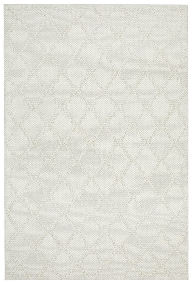 rug-wool-white-diamond-pattern-modern-coastal-scandi-natural-textured