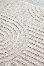 Arch Pattern Floor Rug | Natural
