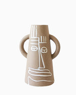 Gaia Textured Ceramic Vase