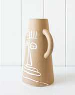 Gaia Textured Ceramic Vase