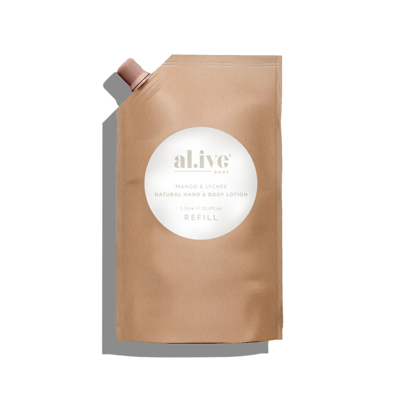Alive hand and body lotion refills Al.ive Mango Lychee