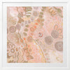 art-print-indigenous-peach-pink-taupe-white-frame