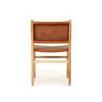 chair-dining-leather-tan-teak-frame