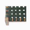 bench-leather-woven-strap-olive