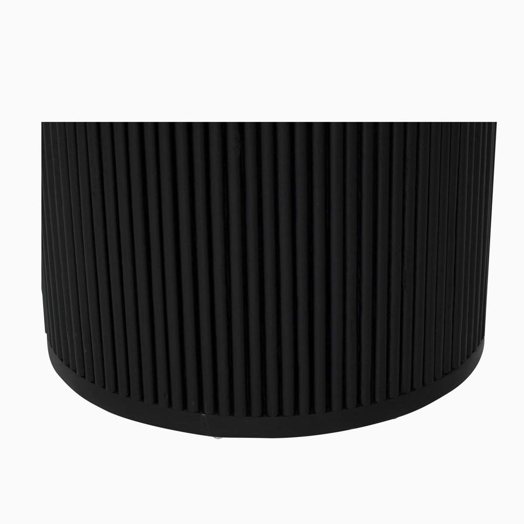 table-dining-black-round-ribbed-base-120cm