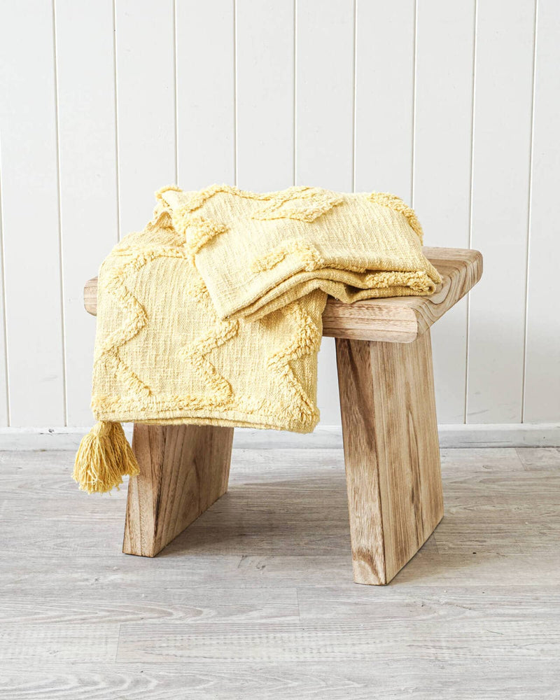 throw-rug-coastal-boho-tufted-cotton-yellow