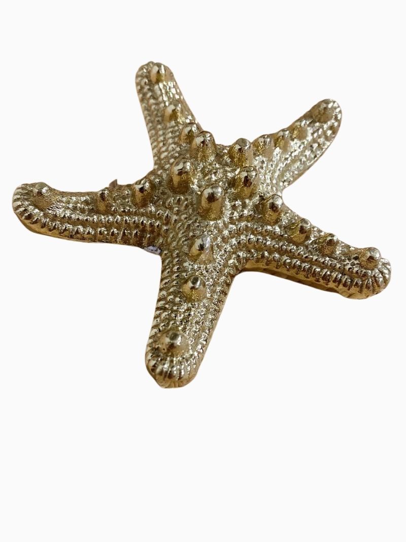 brass bottle opener starfish