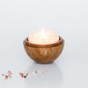 teak orb scented candle