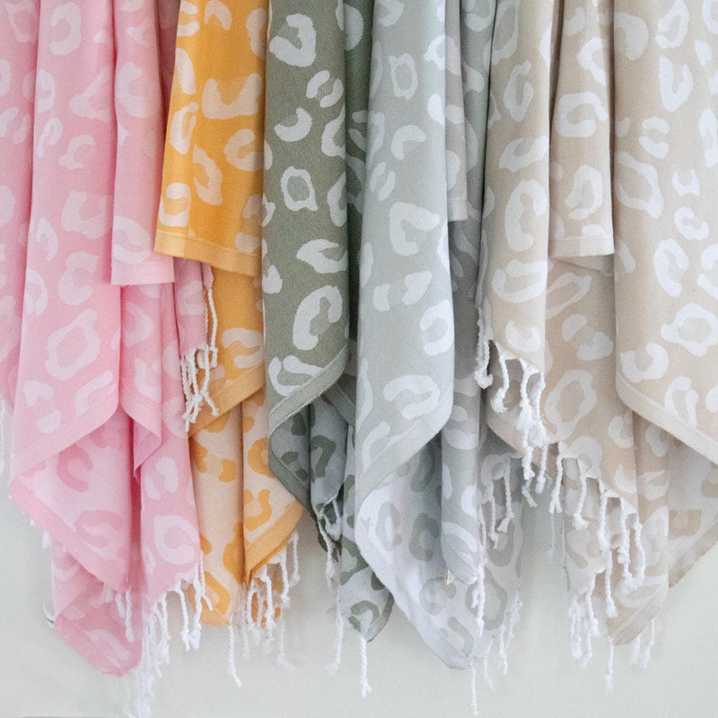 Turkish cotton towels five colours