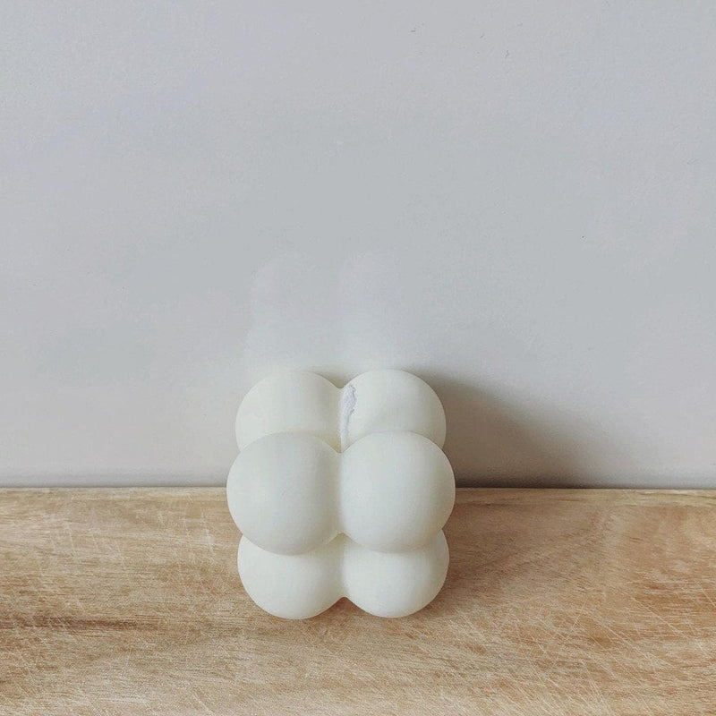 Bubble Cube Candle | Small