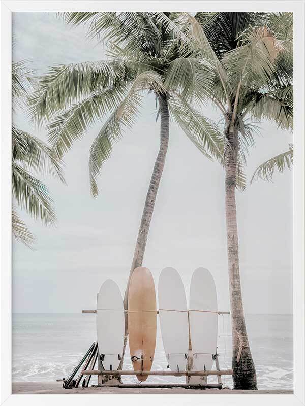 art-print-surfboards-framed-white