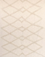 Avalon cotton tufted throw pattern detail