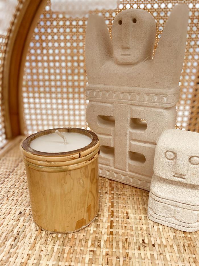 Bamboo candle - Salt & Sand
