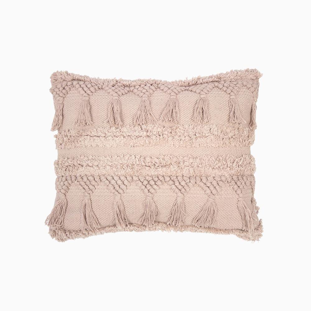 Cottlesloe rectangle cushion - Shell pink - Salt & Sand