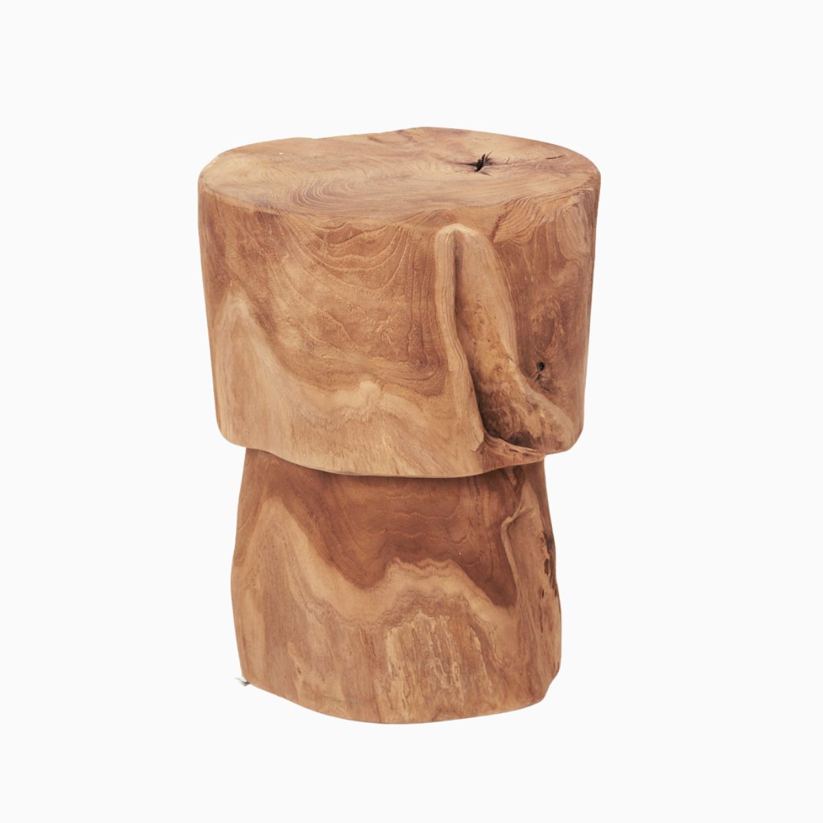 Tree Stump Stool/Side Table – Salt Sand